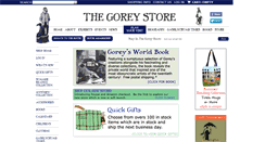 Desktop Screenshot of goreystore.com